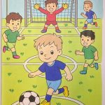 Superhelden Ausmalbild für kleine Jungs