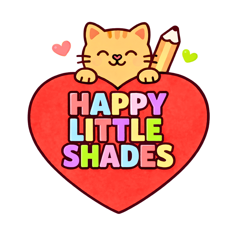schöne Malbücher für Kinder und Erwachsene von Happy Little Shades