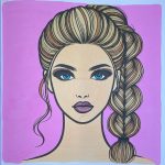 Barbie ausmalen Malbuch