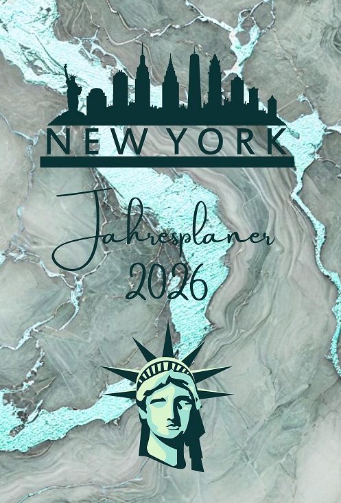 Jahresplaner 2026 mit New York Motiven